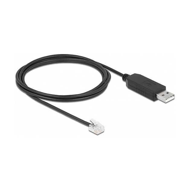 Adapter DELOCK USB-A na Serijski RS-232 RJ12 s ESD zaštitom za APC, 2m