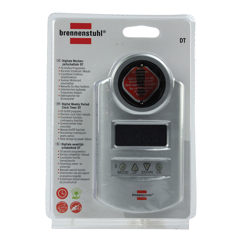 Digitalni tjedni timer BRENNENSTUHL Primera-Line DT-2
