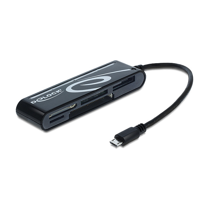 Čitač kartica DELOCK Micro USB OTG s 5 utora-0