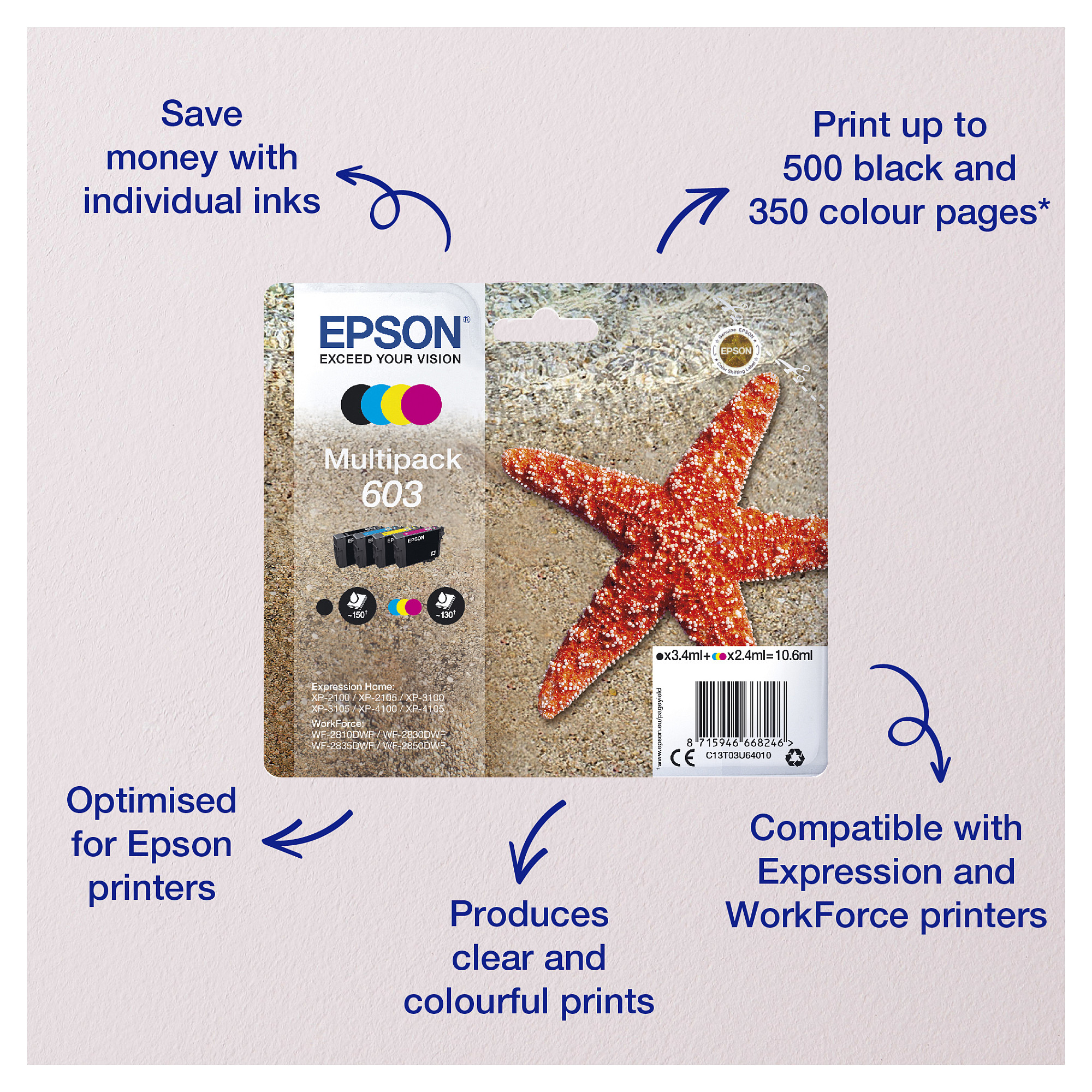 Tinta EPSON 603 Multipack (Cyan/Magenta/Yellow, EasyMail)-5