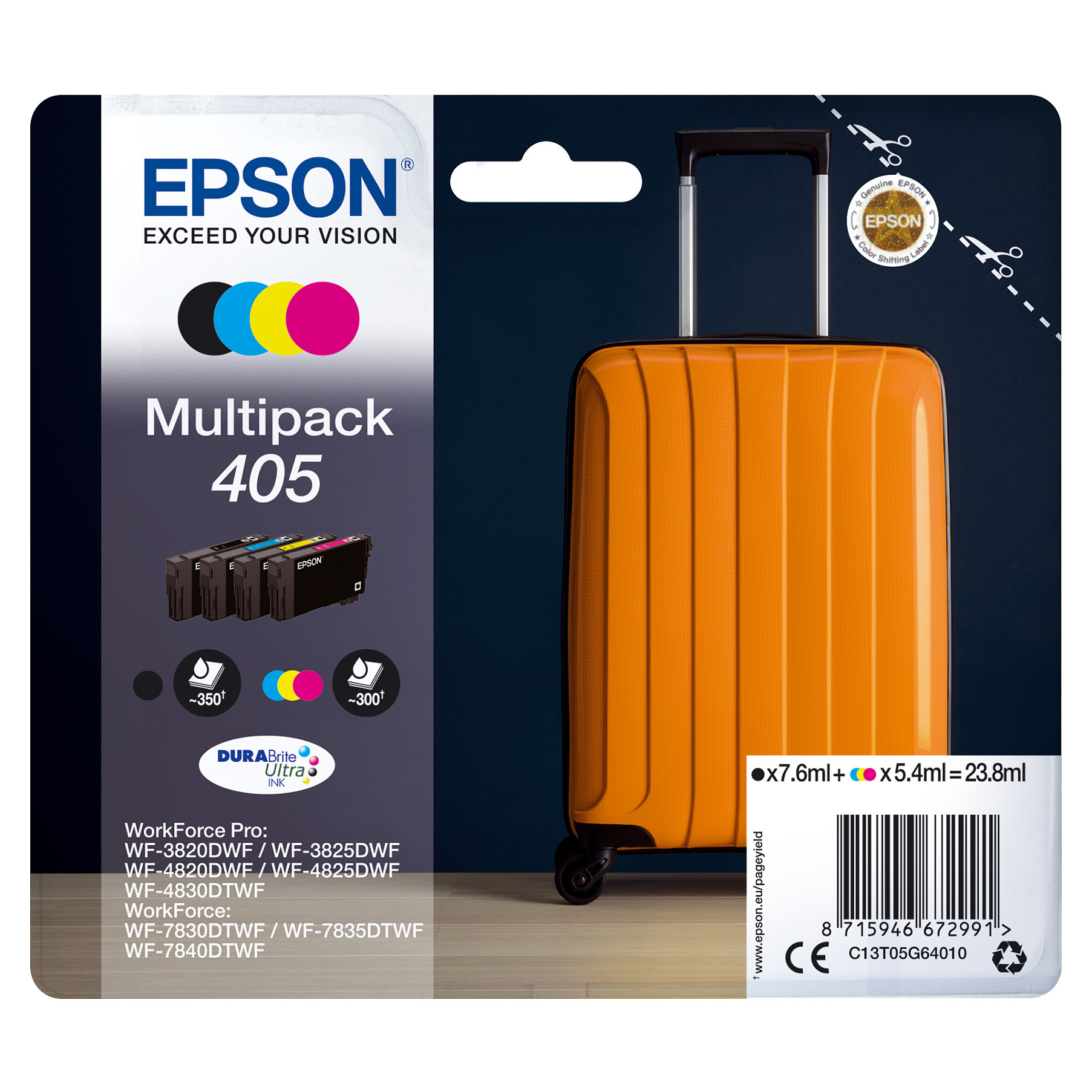 Tinta za printer EPSON 405 Multipack (C13T05G64020)
