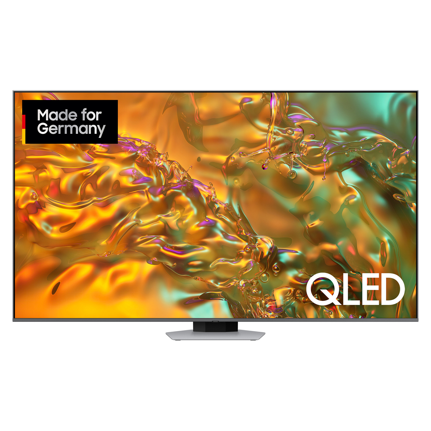 TV SAMSUNG GQ75Q80D 75" (189 cm) QLED 4K UHD Tizen Smart TV, 100Hz, Dolby Atmos, Carbon Silver
