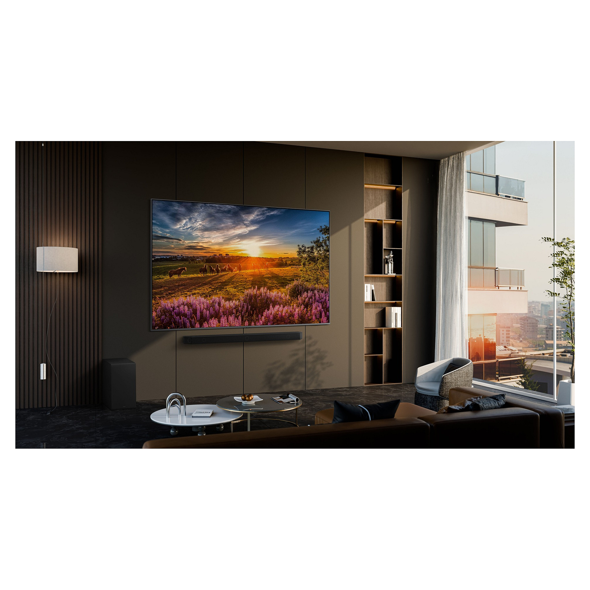 TV SAMSUNG GQ75Q80D 75" (189 cm) QLED 4K UHD Tizen Smart TV, 100Hz, Dolby Atmos, Carbon Silver-9
