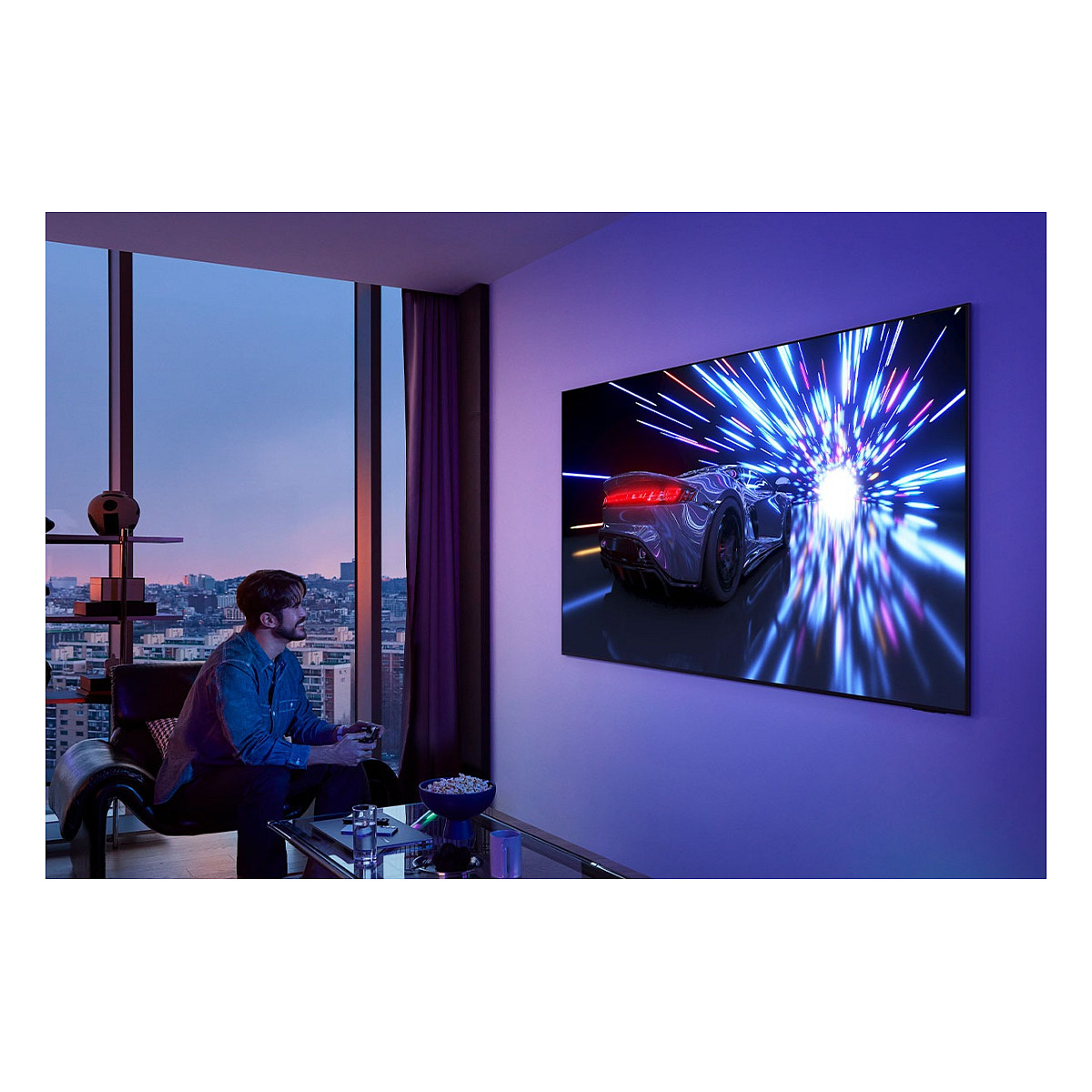 TV SAMSUNG GQ55S95CAT (55", 139 cm, OLED, 4K, 144Hz, Smart TV, Titan Black)-7