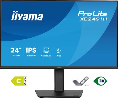 Monitor IIYAMA ProLite XB2491H-B1 23.8" IPS Full HD 75Hz HAS-20