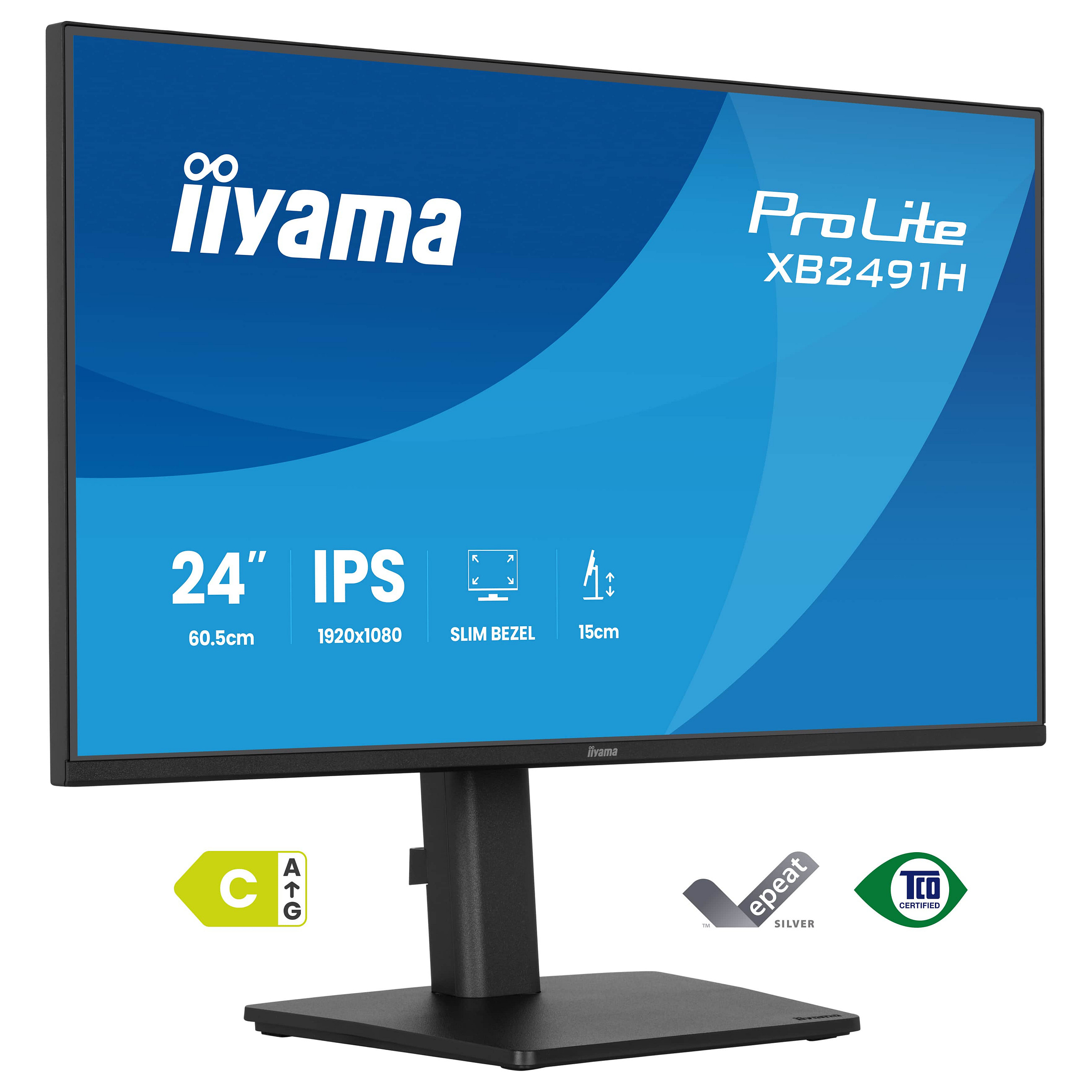 Monitor IIYAMA ProLite XB2491H-B1 23.8" IPS Full HD 75Hz HAS-0