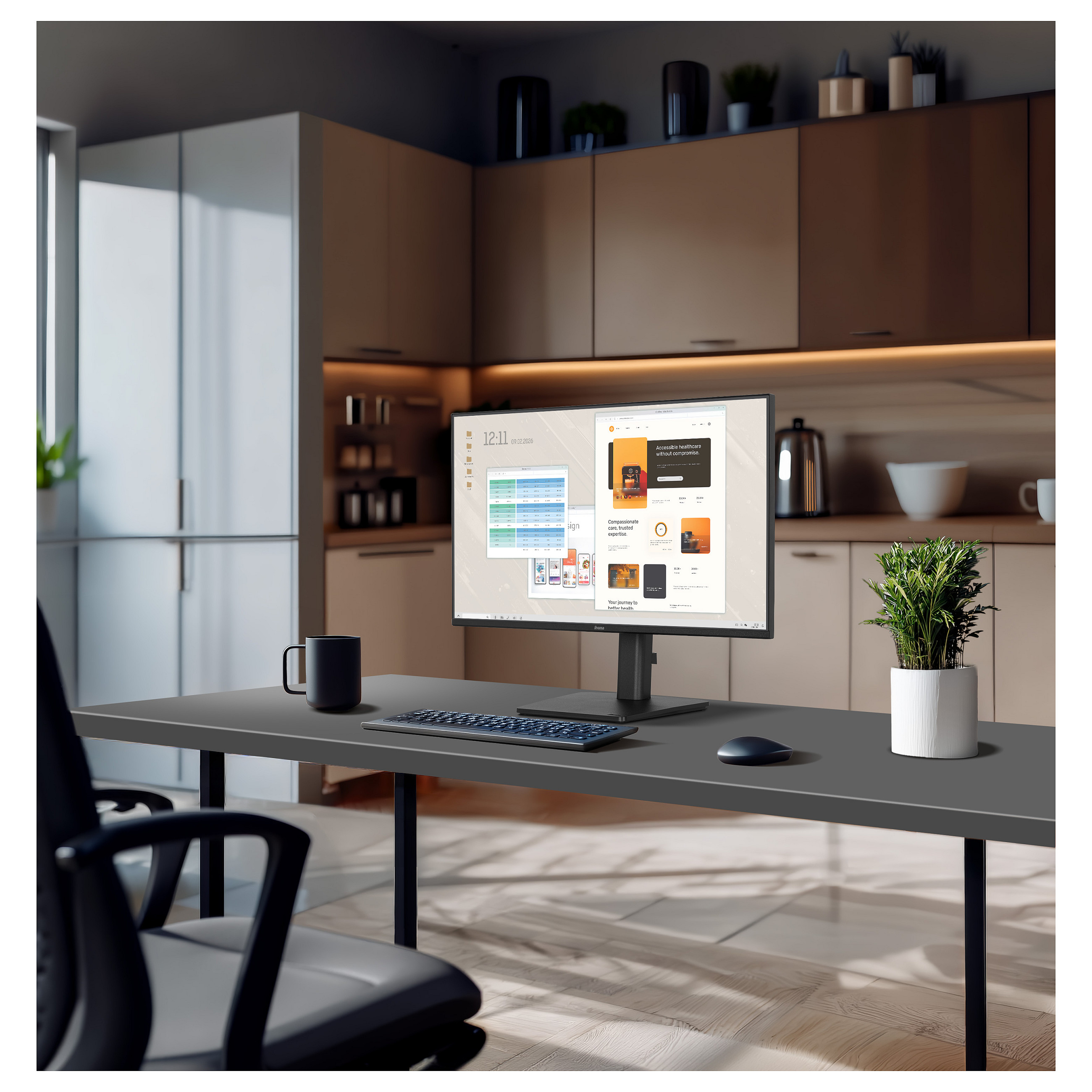 Monitor IIYAMA ProLite XB2491H-B1 23.8" IPS Full HD 75Hz HAS-22