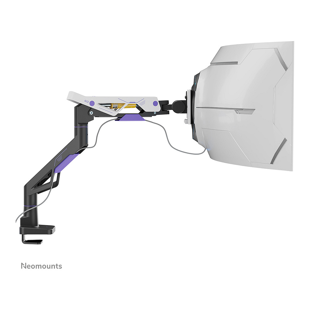 Stalak za monitor NEOMOUNTS ACE DS70-256BL1 Gaming, za 24"-57" monitore, RGB, crni-5