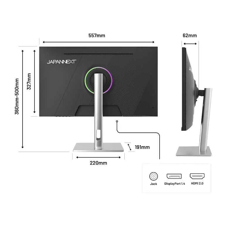Gaming Monitor JAPANNEXT JN-IPS245G320F-HSP 24.5" IPS Full HD 320Hz 1ms-17