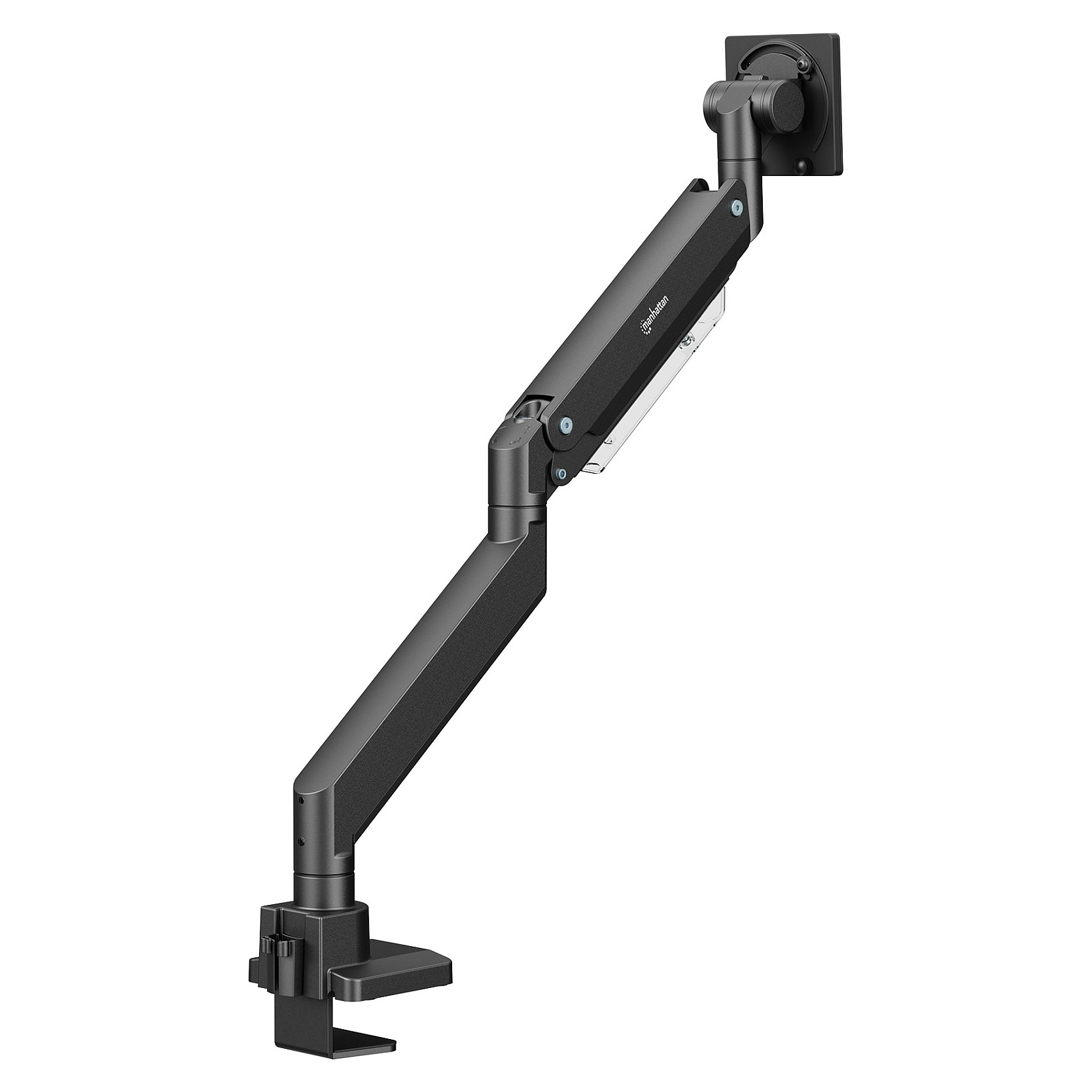 Stolni nosač za monitor MANHATTAN Ultra Heavy-Duty 462594, za 1 monitor 17"-57", do 27 kg, USB hub-1