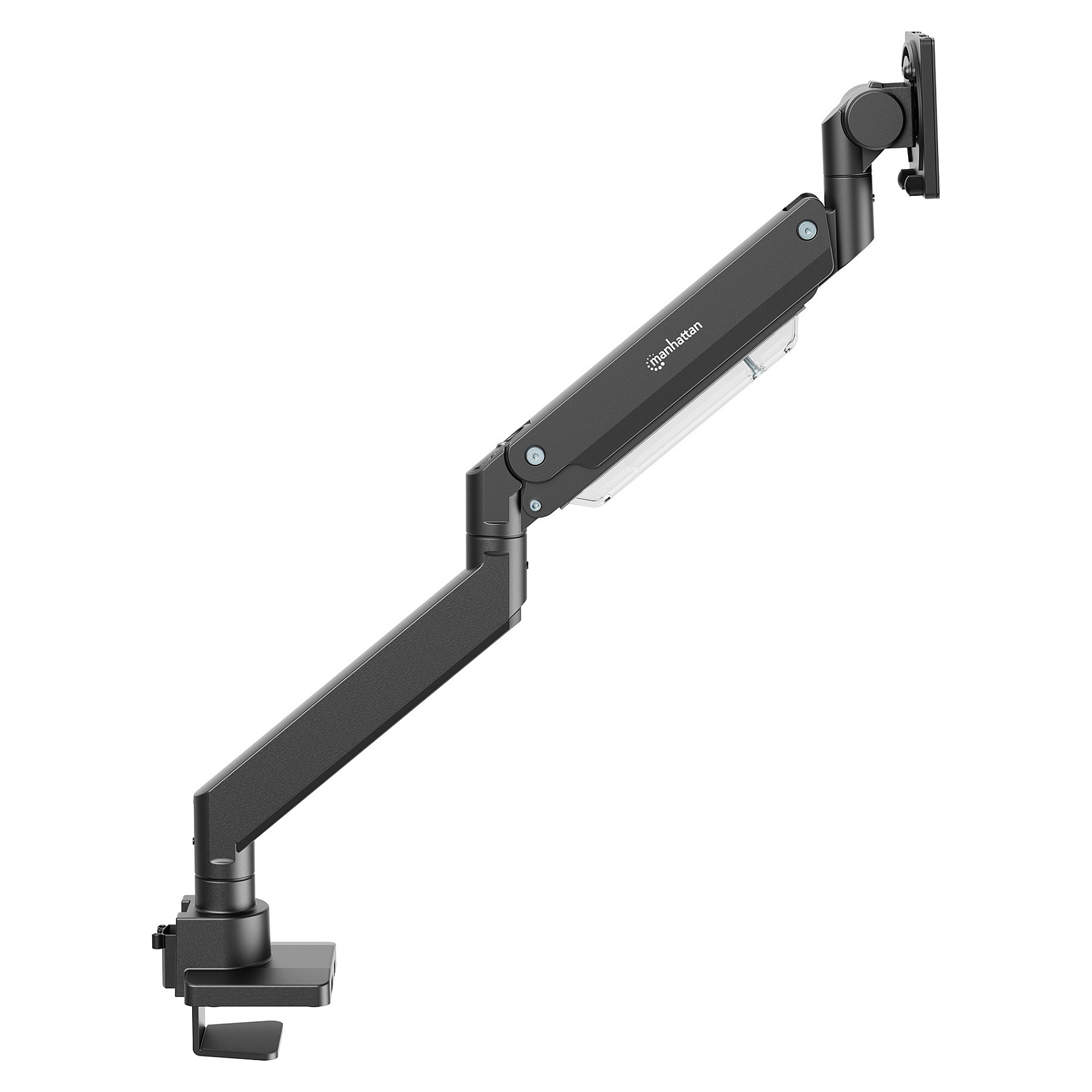 Stolni nosač za monitor MANHATTAN Ultra Heavy-Duty 462594, za 1 monitor 17"-57", do 27 kg, USB hub-7