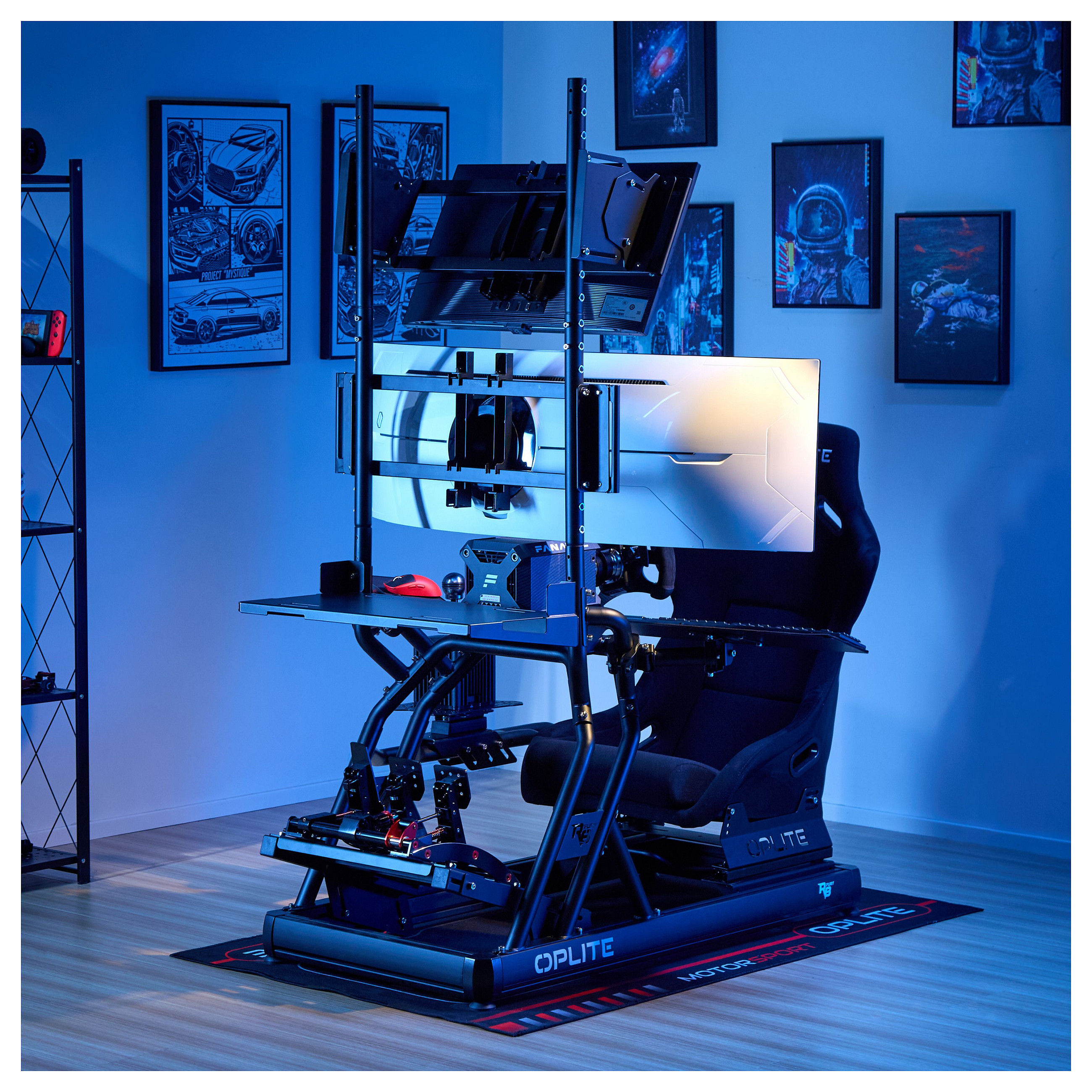 Stalak za monitor OPLITE R8 Single crni-4