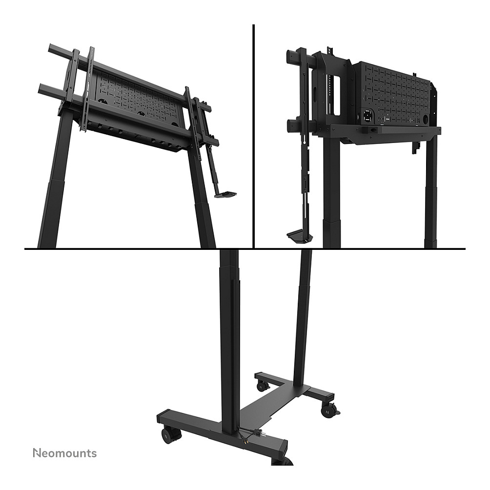 Motorizirani podni stalak NEOMOUNTS FL55-975BL1 MOVE Lift XL, 65"-100", do 150kg, crni-19