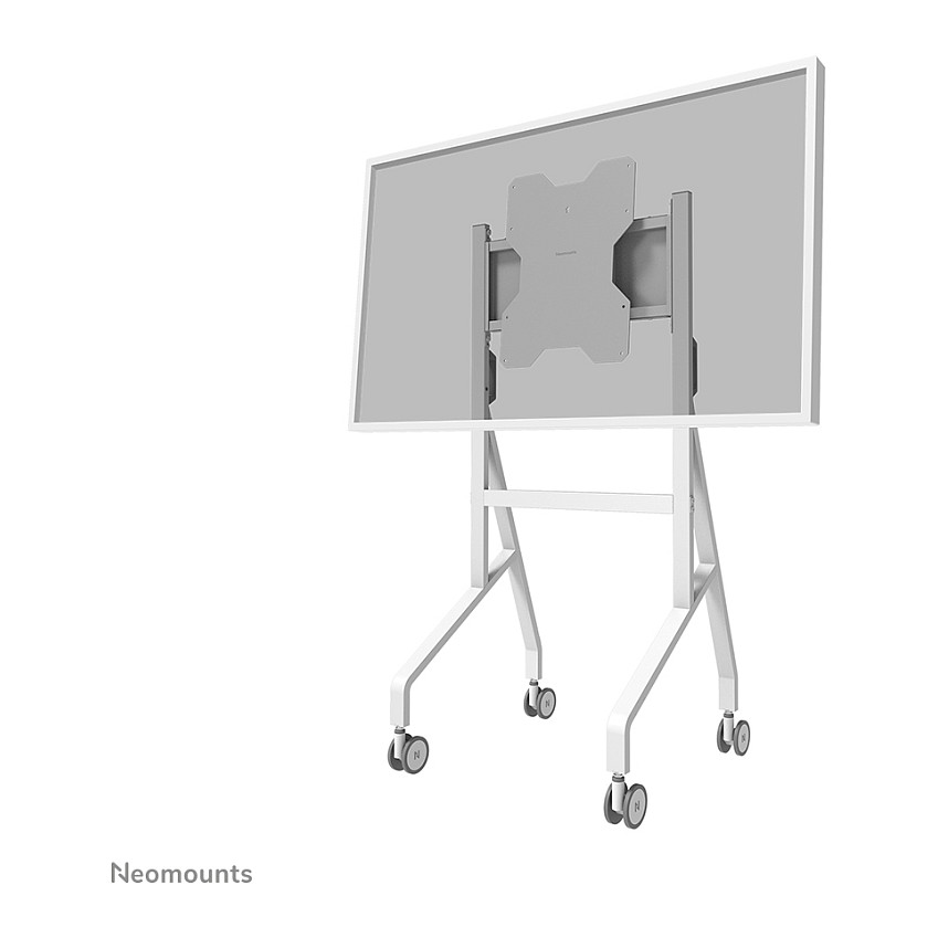 Mobilni podni stalak NEOMOUNTS FL50-515WH1, za ekrane 42"-86", do 70kg, rotirajući, bijeli-0