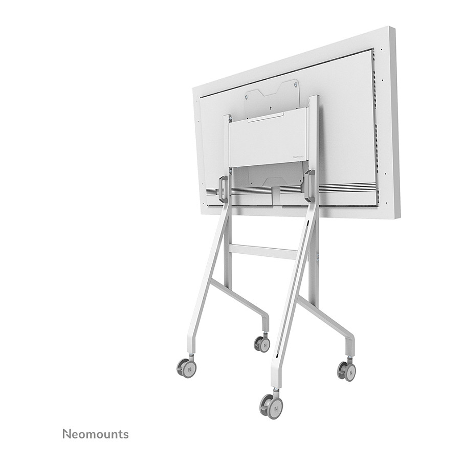 Mobilni podni stalak NEOMOUNTS FL50-515WH1, za ekrane 42"-86", do 70kg, rotirajući, bijeli-11