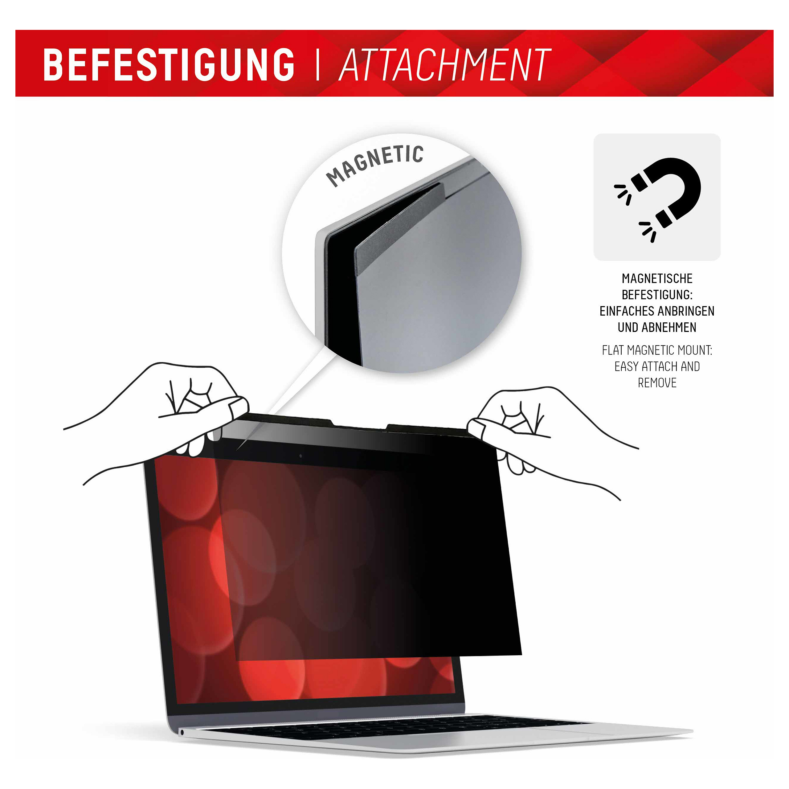 Filter za privatnost ekrana DISPLEX Magnetic za MacBook Pro 14.2"-4