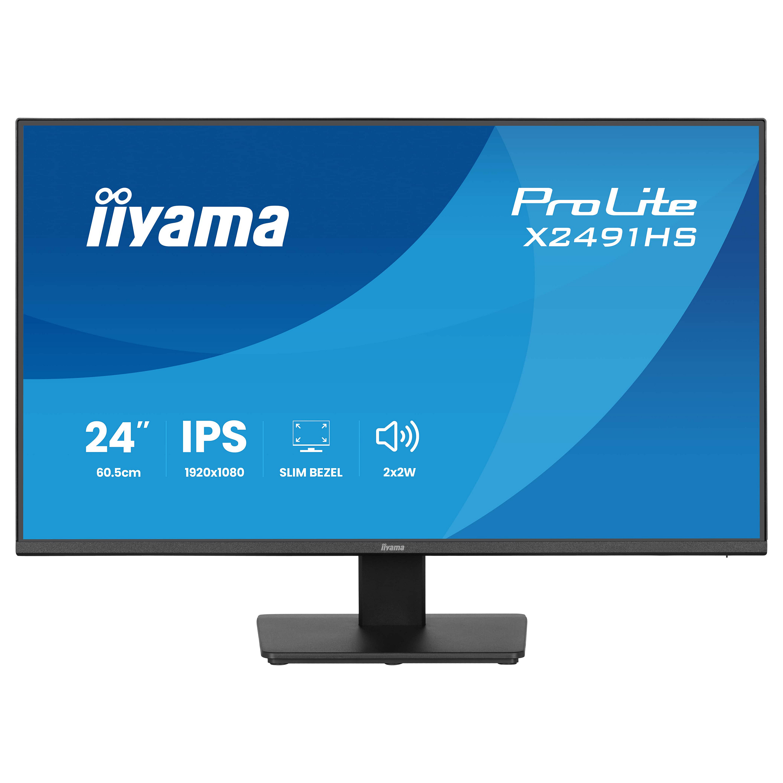Monitor IIYAMA ProLite X2491HS-B1 23.8" AMVA+ Full HD-9
