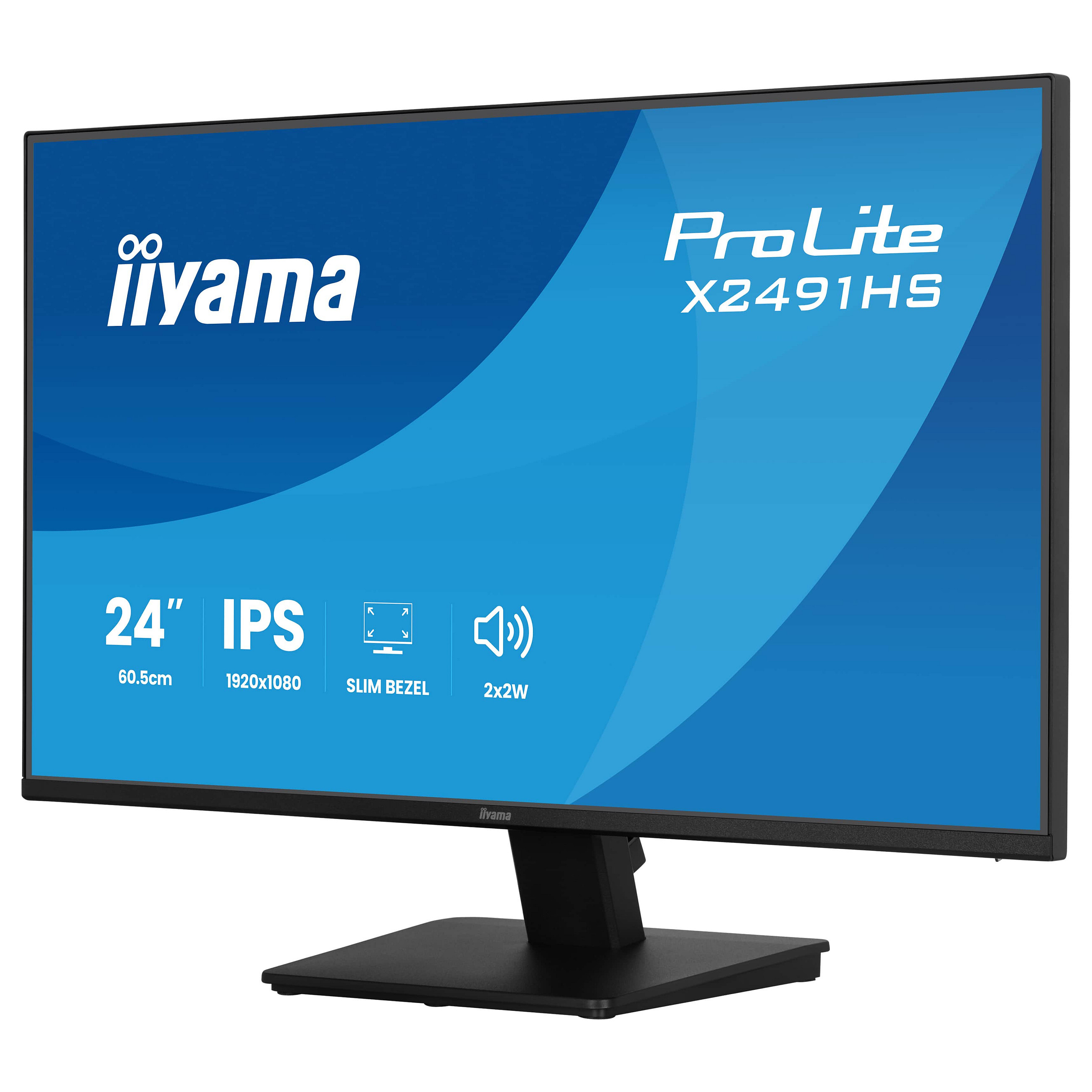 Monitor IIYAMA ProLite X2491HS-B1 23.8" AMVA+ Full HD-11
