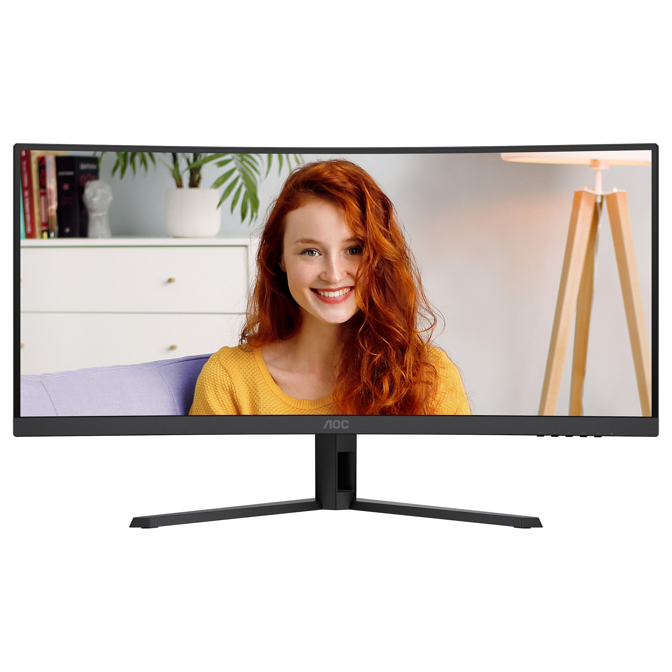 Monitor AOC CU34B3E 34" (VA, UWQHD, 100Hz, 4ms, zakrivljeni, crna boja)-9