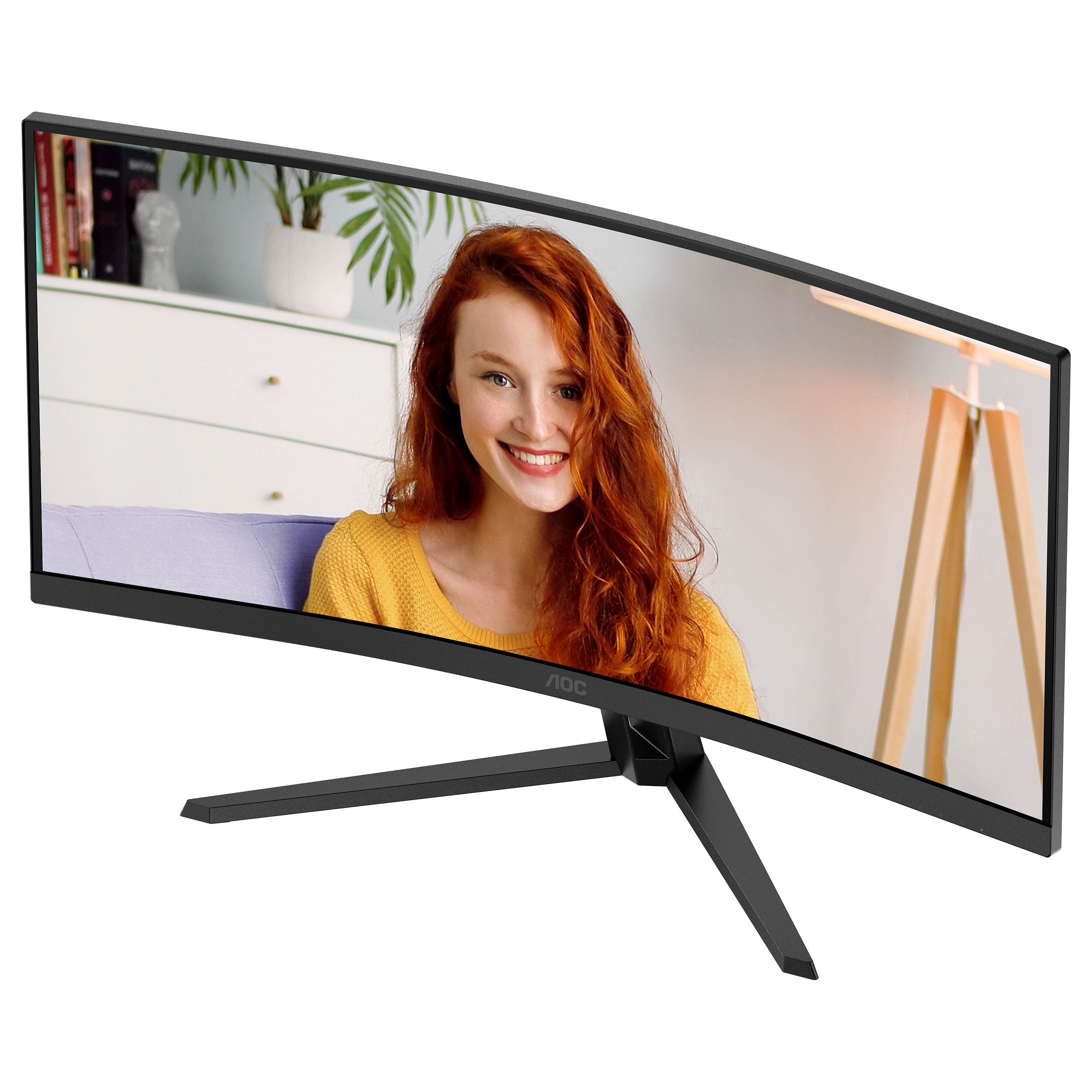 Monitor AOC CU34B3E 34" (VA, UWQHD, 100Hz, 4ms, zakrivljeni, crna boja)-13