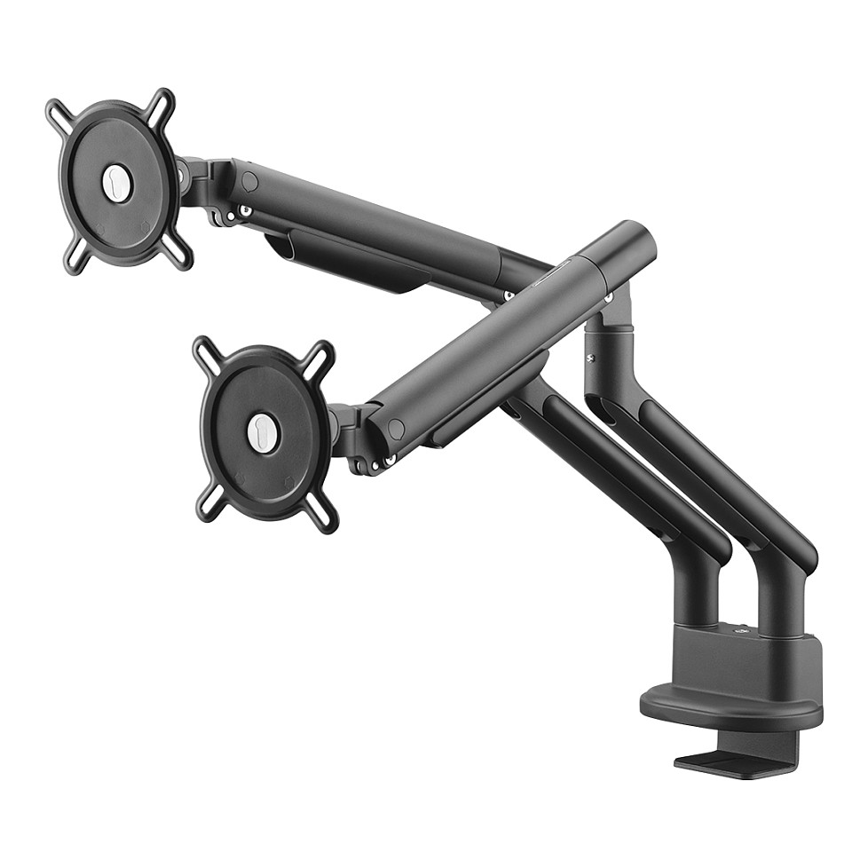 Stalak za monitor ONE FOR ALL Design Dual DM7210, za 2 monitora 13"-32", crni-0
