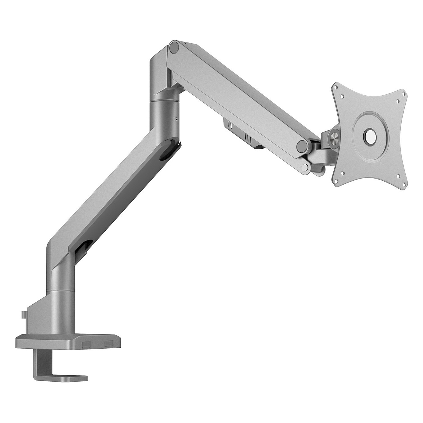 Stalak za monitor ICY BOX IB-MS523-T za 1 monitor do 32" s plinskom oprugom, sivi-0