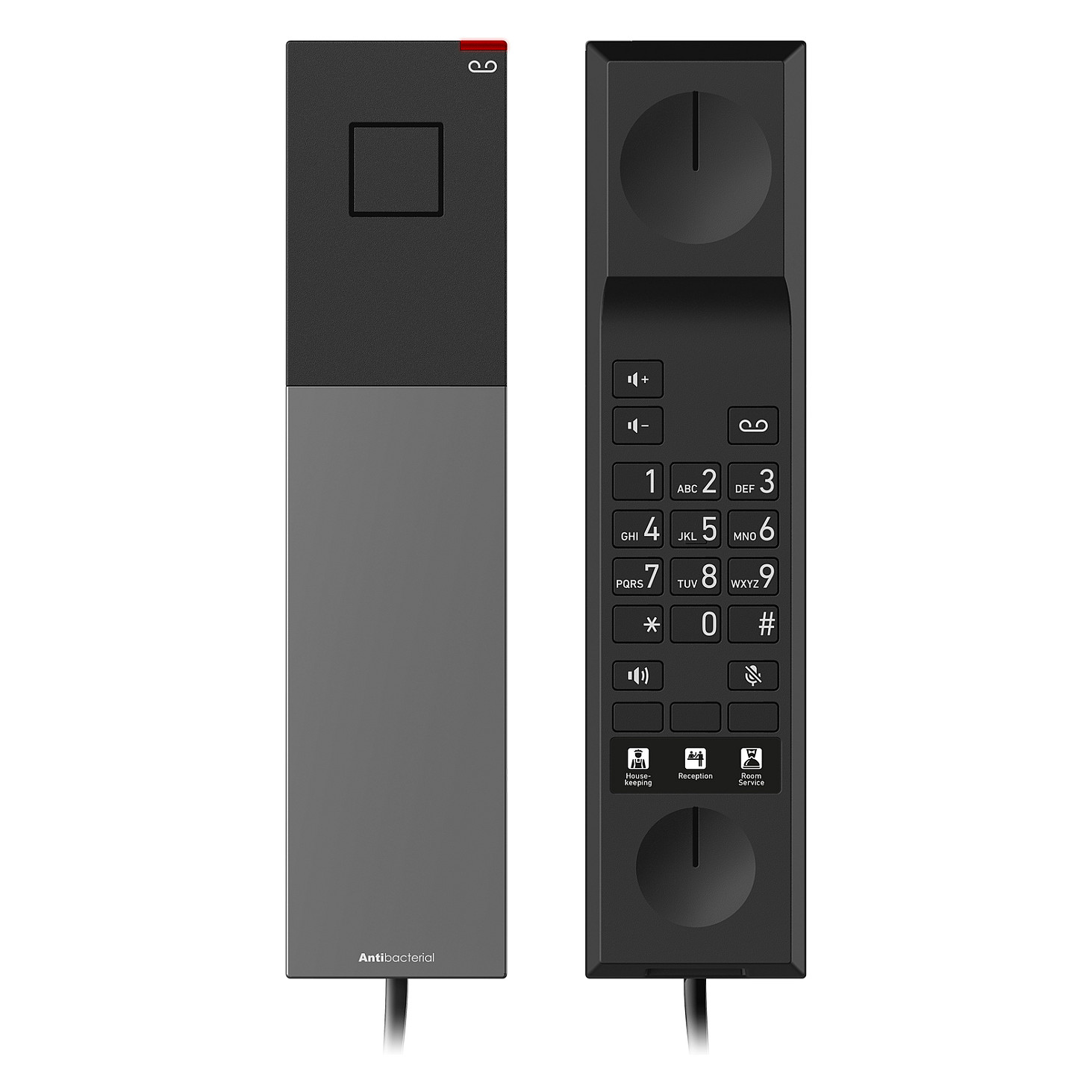 Analogni hotelski telefon SNOM HD300A, Crni-3