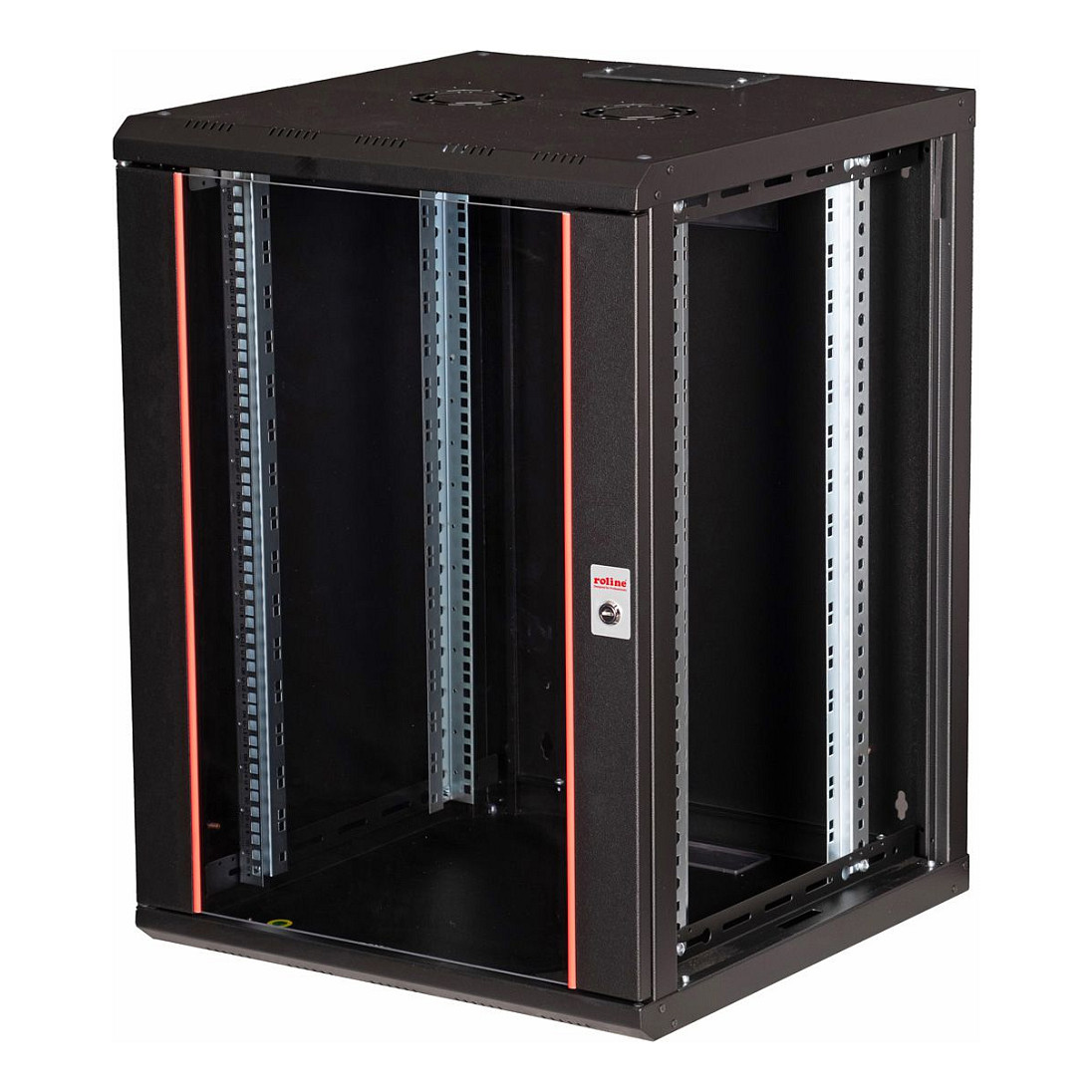 Mrežni ormar ROLINE Pro 19" zidni 16U, 600x600mm, crni-3