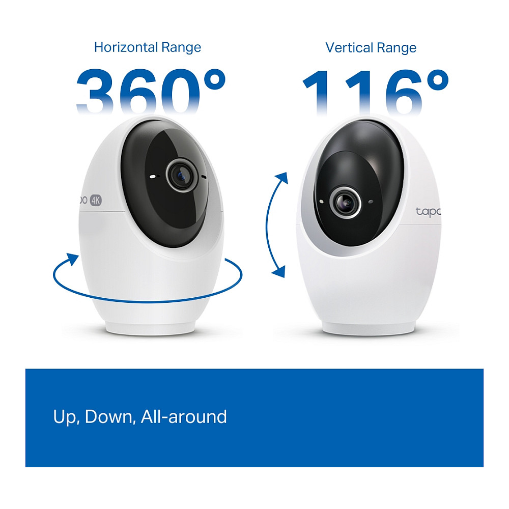 Nadzorna kamera TP-LINK Tapo C260 4K 8MP Pan/Tilt AI Wi-Fi-6