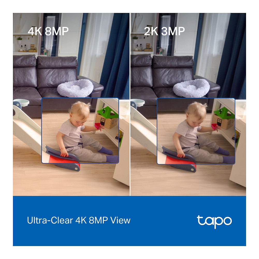 Nadzorna kamera TP-LINK Tapo C260 4K 8MP Pan/Tilt AI Wi-Fi-7