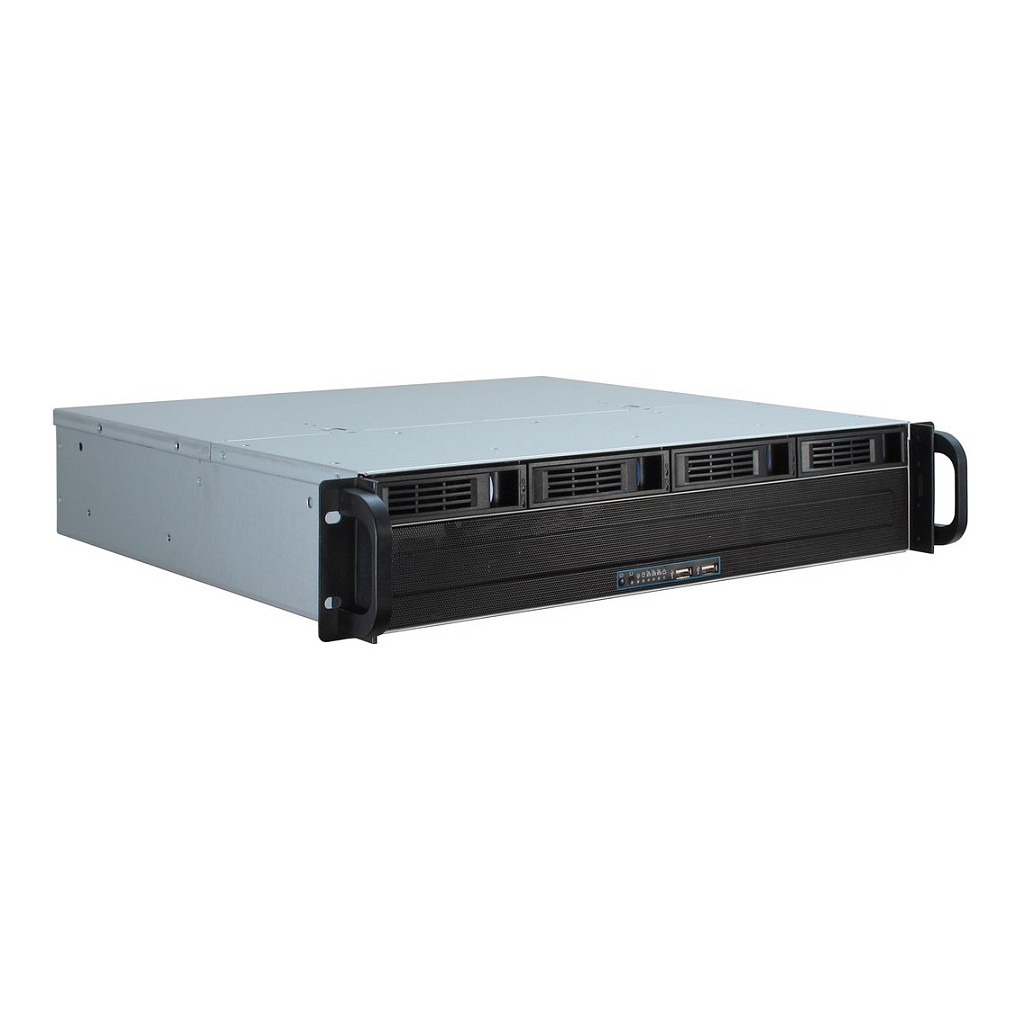 Rack kućište INTER-TECH IPC 2U-2404S, 2U, Micro-ATX