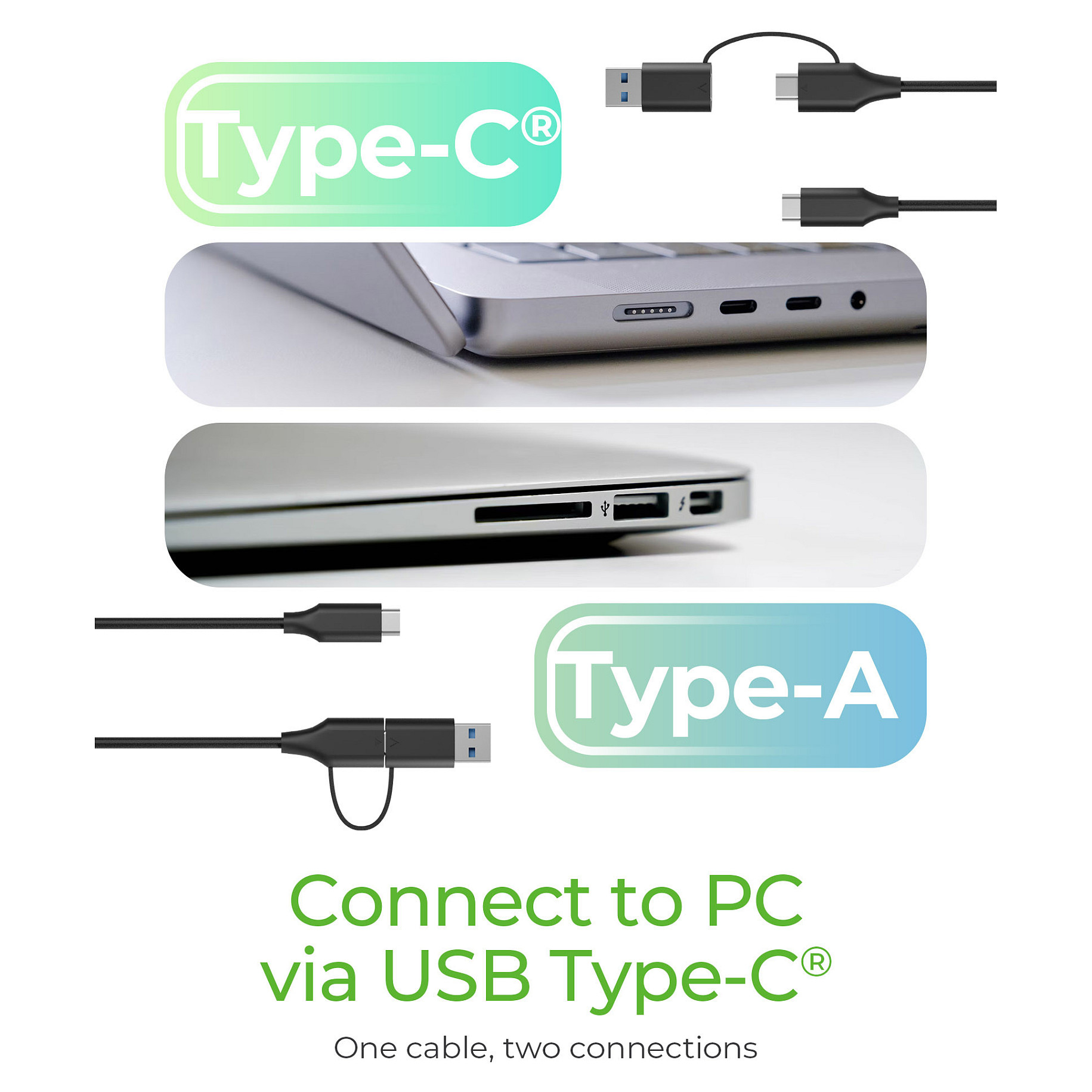 Vanjsko kućište za 2.5" disk ICY BOX IB-201T-CU31, USB-C 3.1 Gen 2, prozirno-4