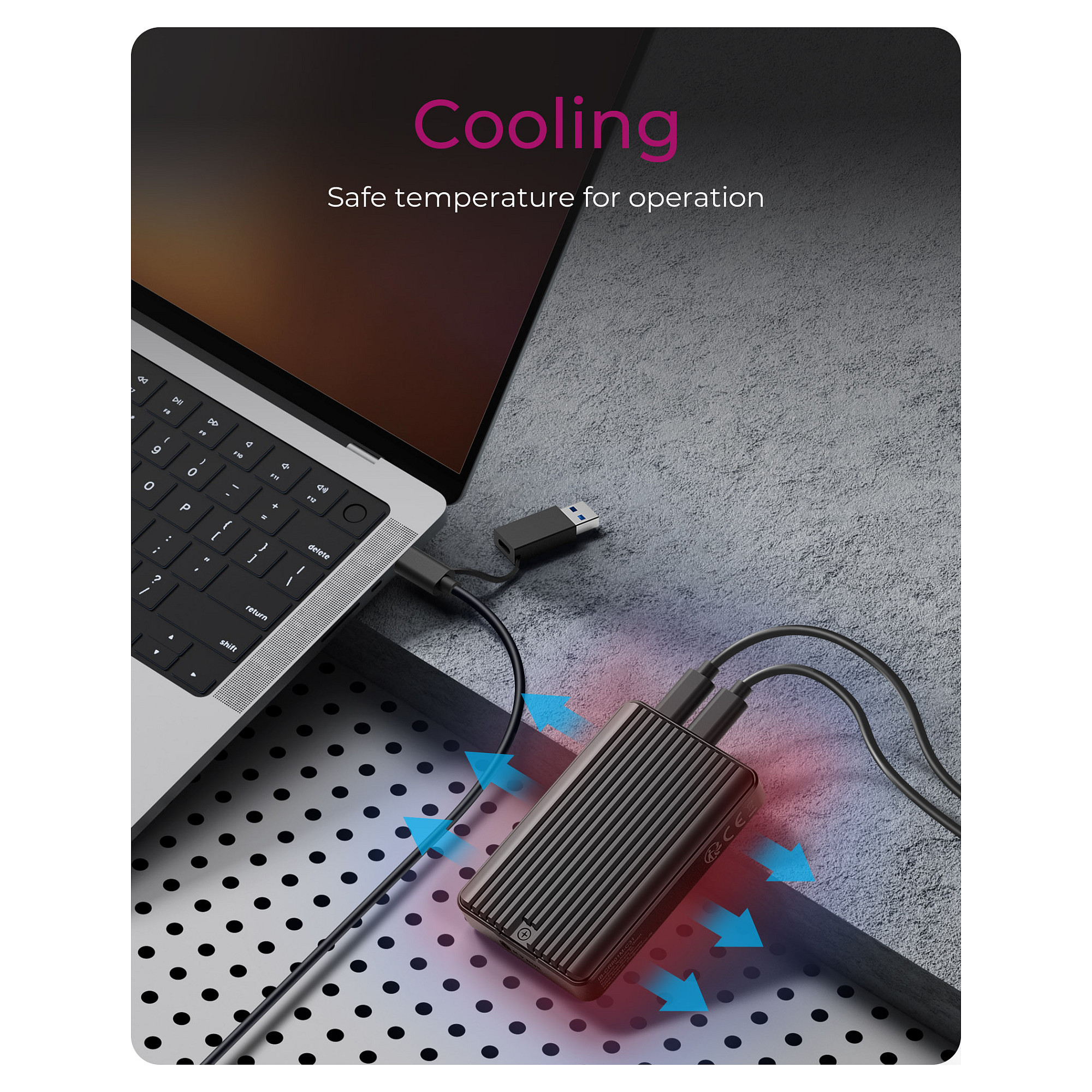 Eksterno kućište za M.2 NVMe SSD i čitač kartica ICY BOX IB-CR601M-C31, USB-C 3.1 Gen 2-2