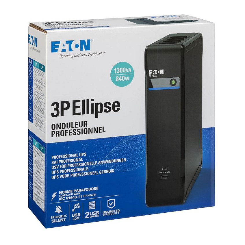 Neprekidno napajanje (UPS) EATON Ellipse PRO 1200 DIN (1200VA/750W)-7