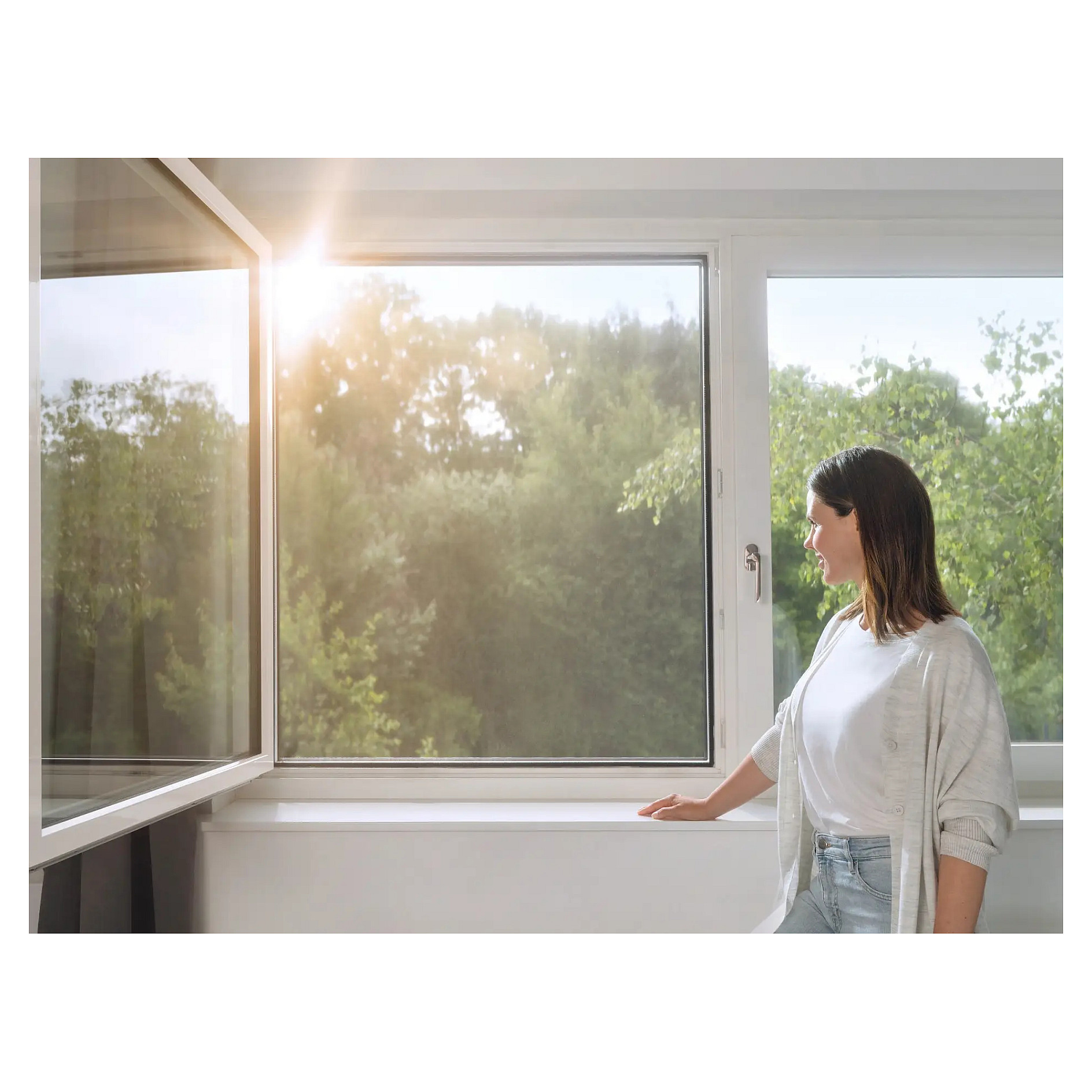 Mreža protiv peludi TESA 55296, 1.5 x 1.8 m, antracit-7