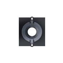 Okvir za Keystone modul BACHMANN 900.013, 1-struki, 11mm, crni-0