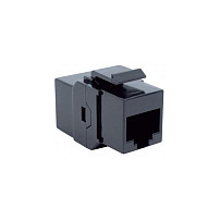 Mrežni konektor BACHMANN Keystone CAT6 UTP Coupler, crni