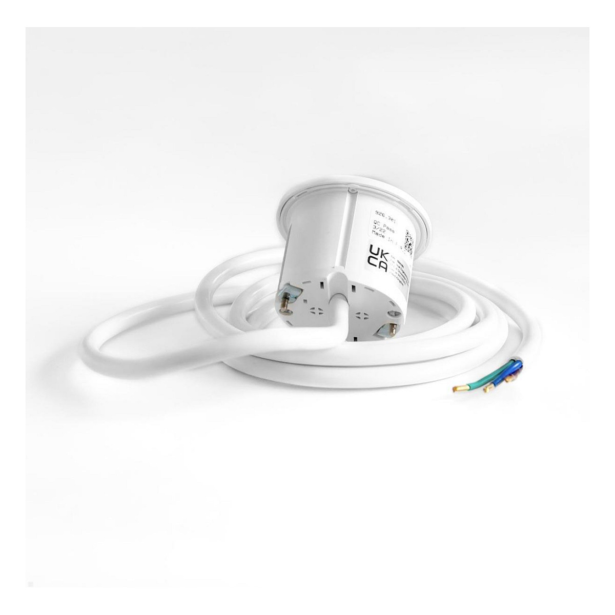 Ugradbena utičnica BACHMANN PIX (1x Schuko, 2.0m kabel), bijela-7
