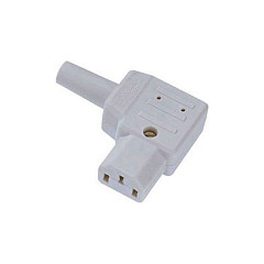 Ugradbena utičnica BACHMANN Tip 790 C13, kutna, bijela-0