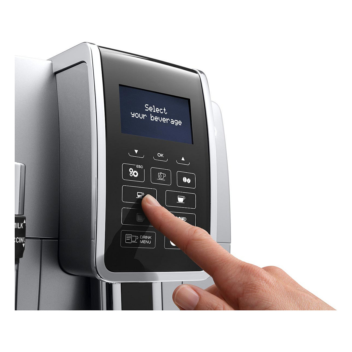 Automatski aparat za kavu DELONGHI Dinamica ECAM 350.35.SB, srebrno-crni-2