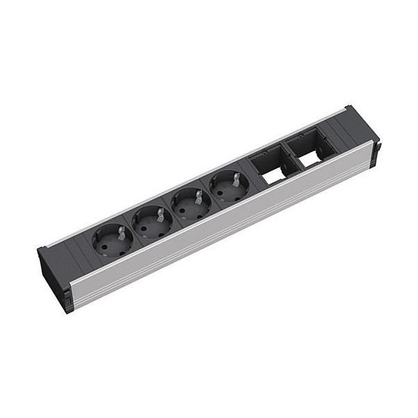 Ugradbena letva BACHMANN CONI (4x Schuko, 2x Custom Modul) 912.005