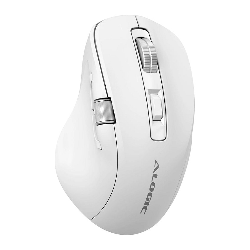 Miš ALOGIC Apex Bluetooth Wireless, 4000 DPI, bijeli-1