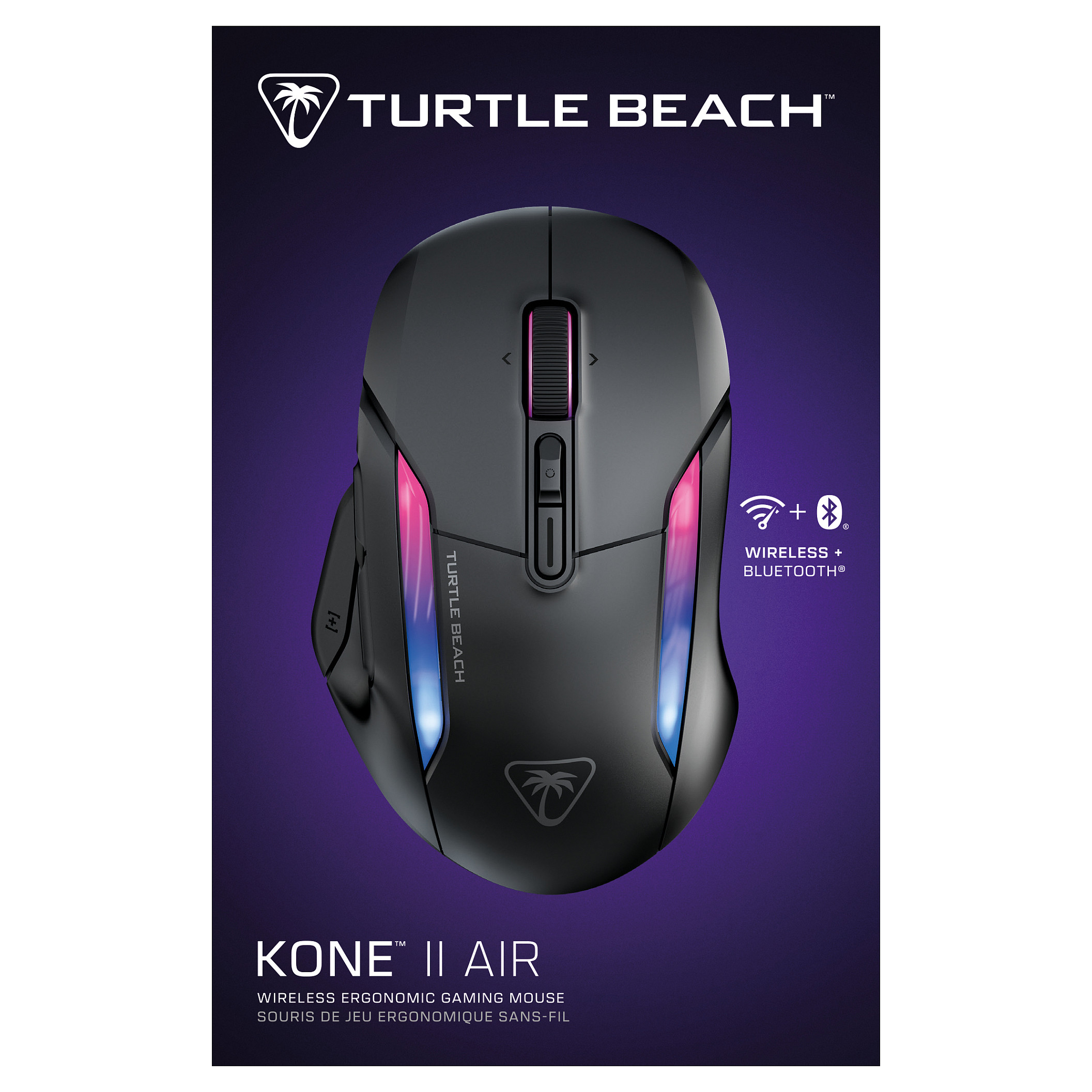Miš TURTLE BEACH Kone II Air, bežični, RGB, 26000 DPI, crni-2