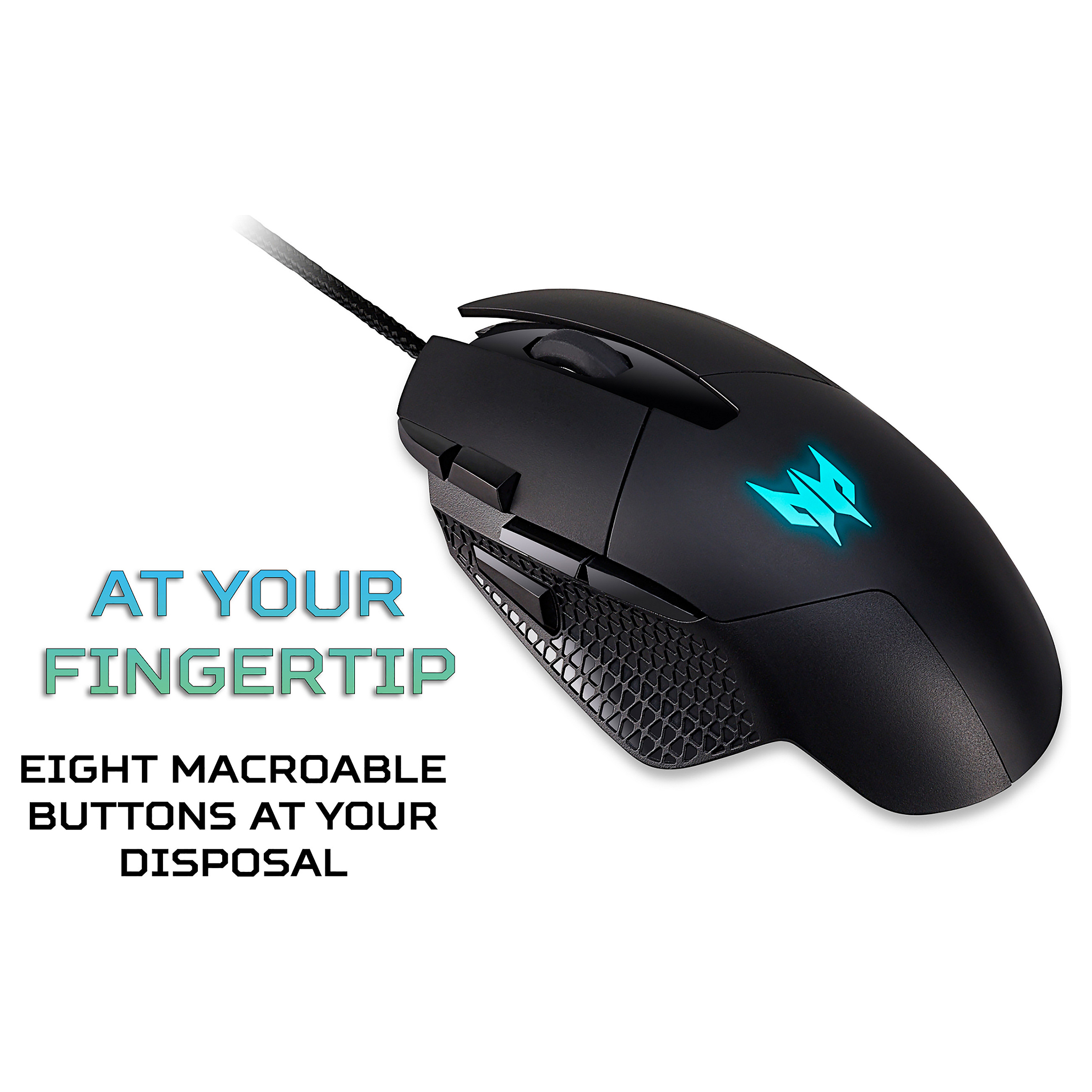 Gaming miš ACER Predator Cestus 315, 6500 DPI, 8 tipki, RGB-3