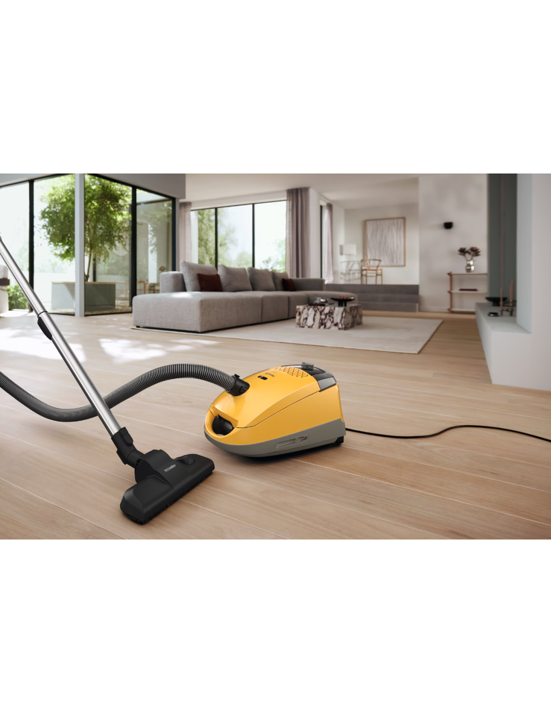 Usisavač s vrećicom MIELE Guard S1 PowerLine (890 W, 3,5 l, AirClean filter, 10 m, žuta)-4