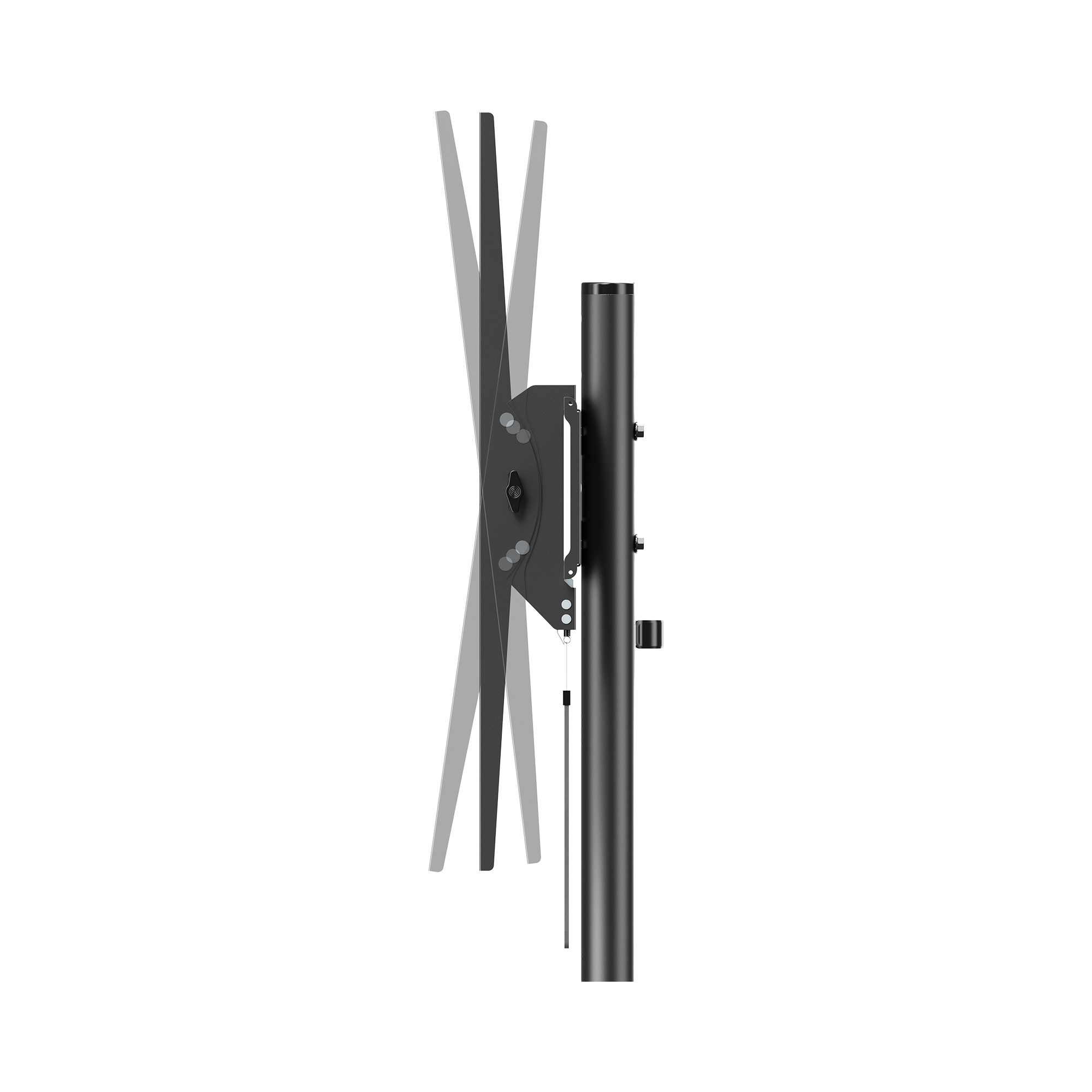 Podni stalak za TV SBOX FS-403 (55"-100", nagib +5° / -10°, max 70 kg)-19