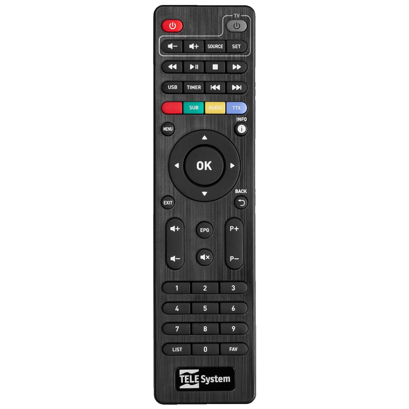Prijemnik satelitski TELE SYSTEM TS9019HEVC , DVB-S/S2 sa tivusat smart karticom-4
