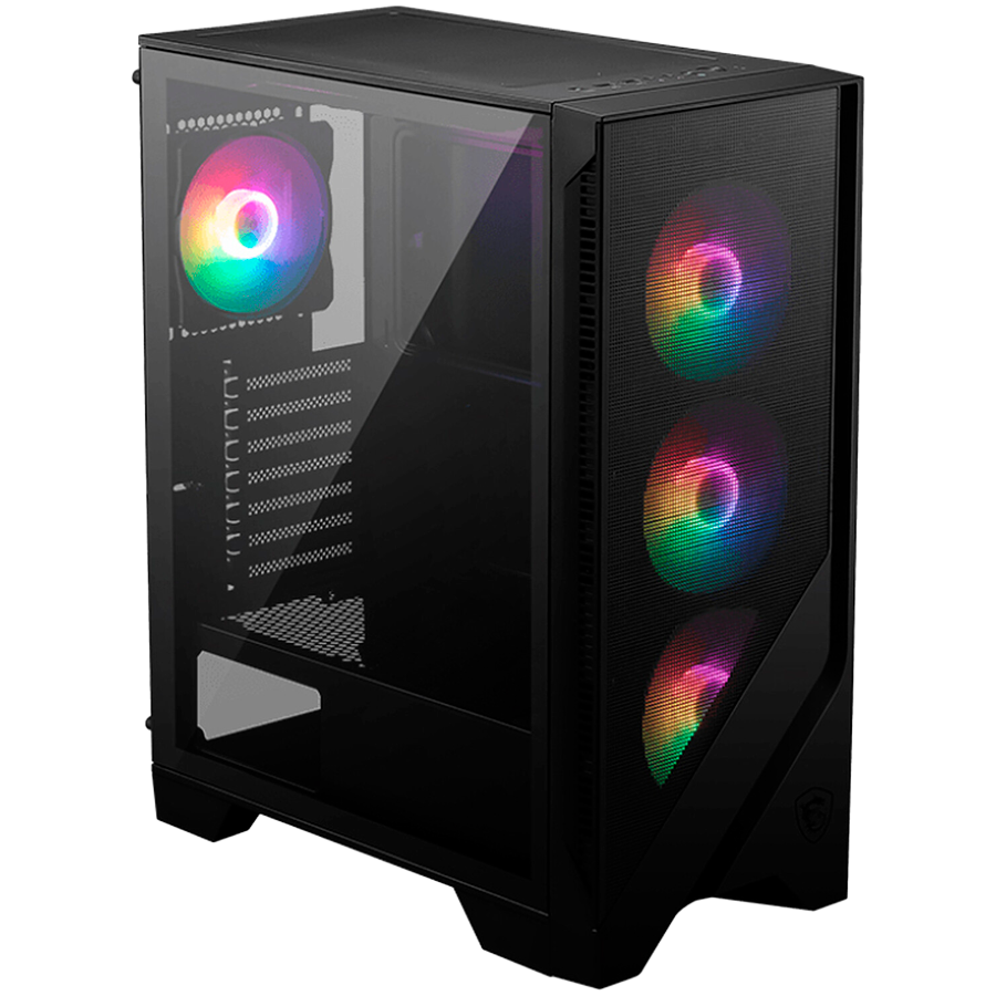 Kućište za računalo MSI MAG FORGE 120A AIRFLOW, Mid Tower, ATX, 6x ARGB ventilatora-0