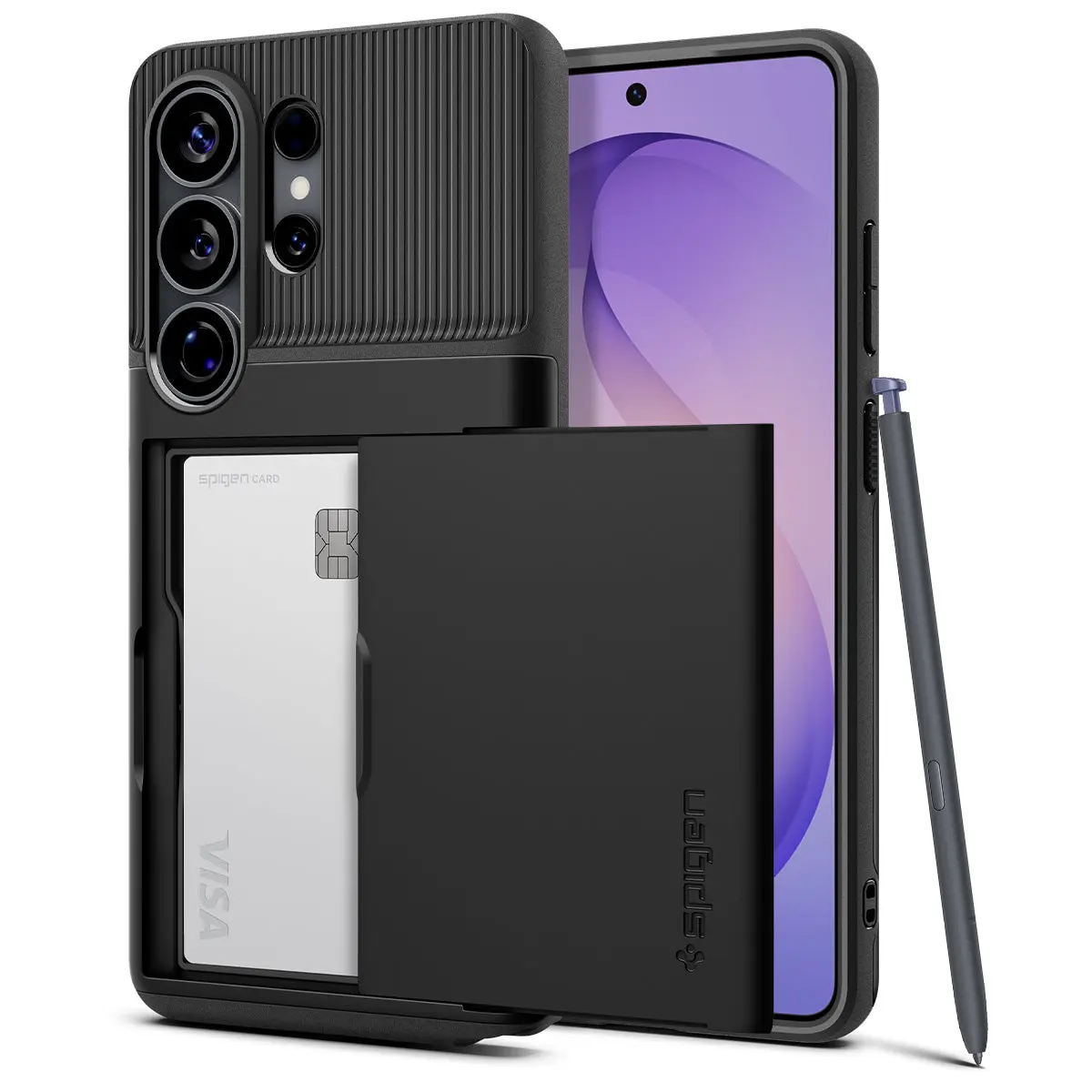 Spigen Slim Armor CS, crna - Samsung Galaxy S26 Ultra (ACS11036)-0