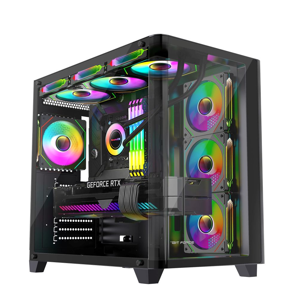 Desktop računalo BIT FORCE GAMER PRO PC (AMD Ryzen 7 5700, 32GB DDR4, 1TB SSD, RTX 5060 Ti 16GB, Windows 11 Pro, CUBE)-0